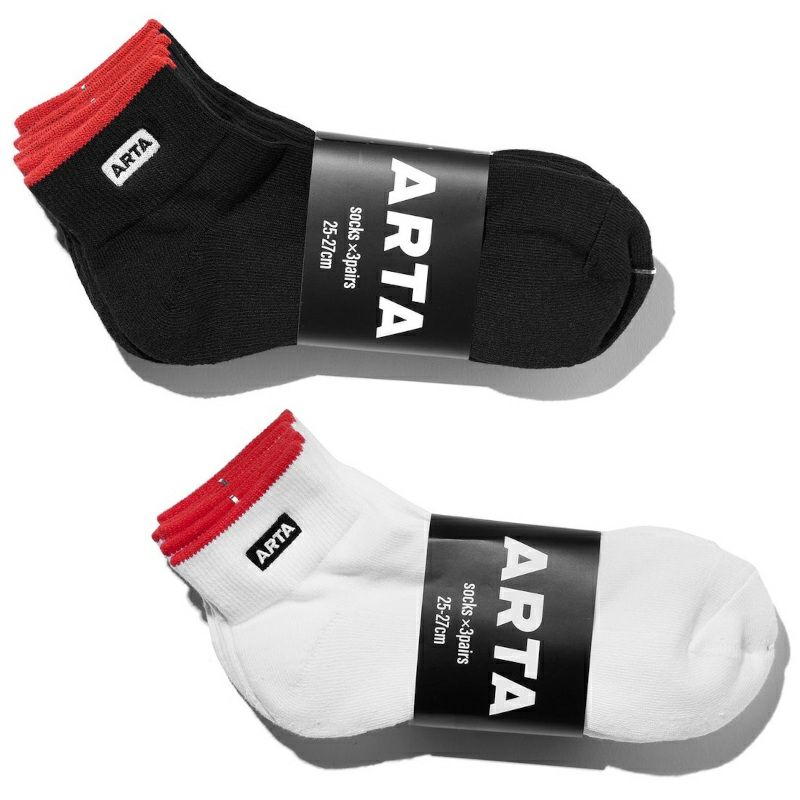 ARTA｜ARTA アンクルソックス 3枚組｜ソックス