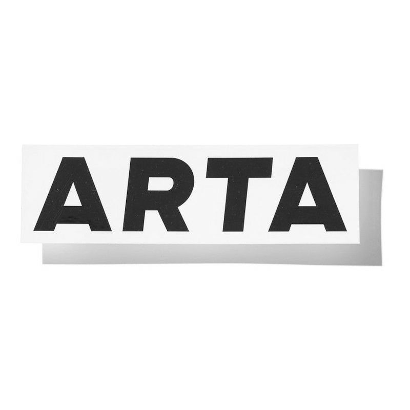 ARTA｜ARTA ロゴ カッティング ステッカー｜ブラック