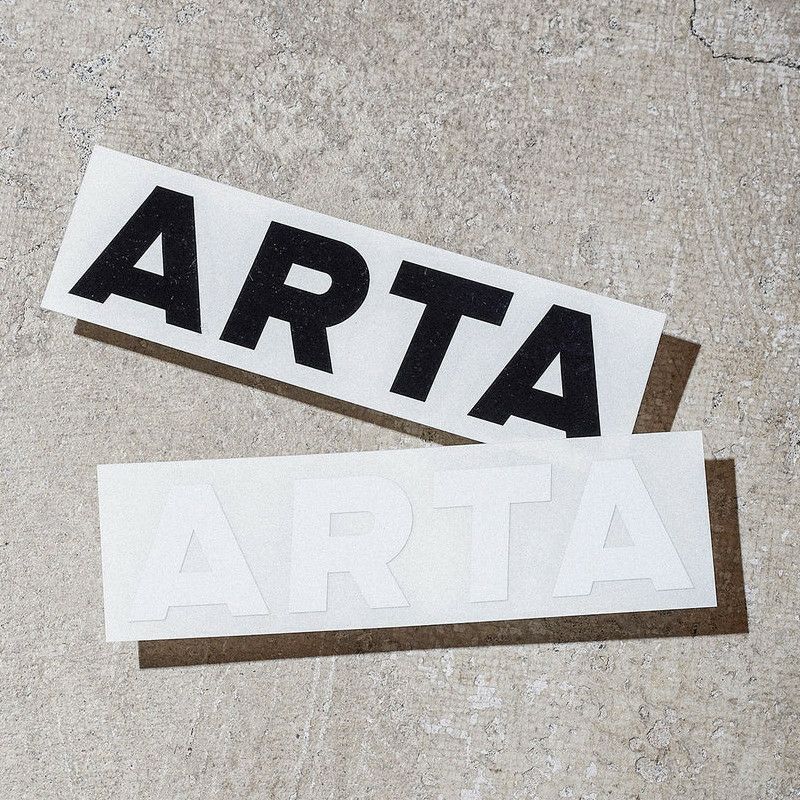 ARTA｜ARTA ロゴ カッティング ステッカー｜ステッカー