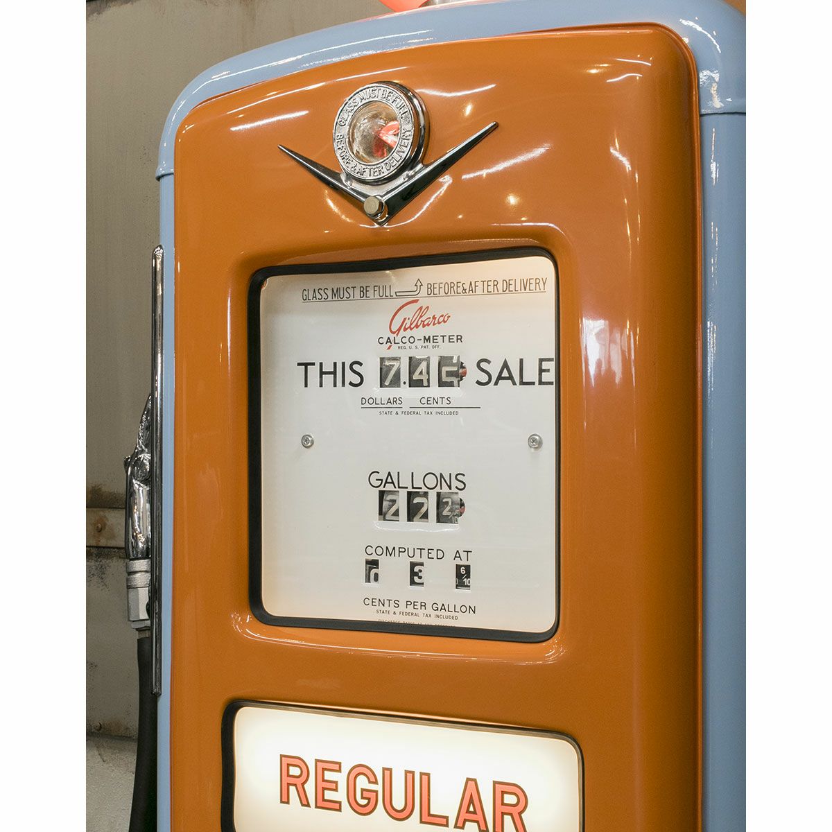 グリーンライト製ガスポンプ 1951 Wayne 505 Gas Pump 