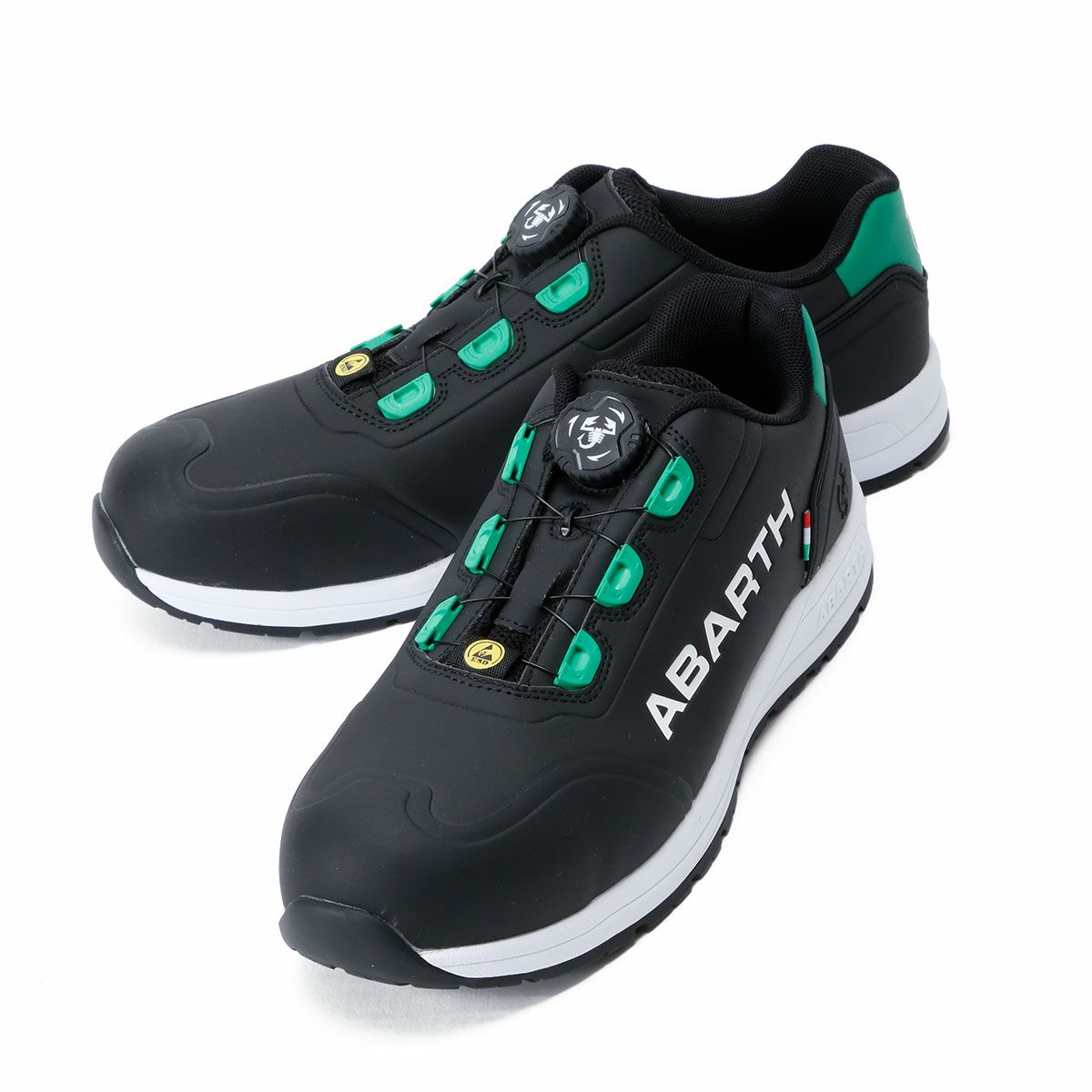 Abarth｜アバルト SCORPION BASSO セーフティ シューズ｜スニーカー｜ブラック