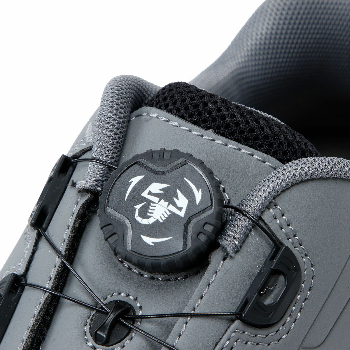 Abarth｜アバルト SCORPION BASSO セーフティ シューズ｜スニーカー｜グレー