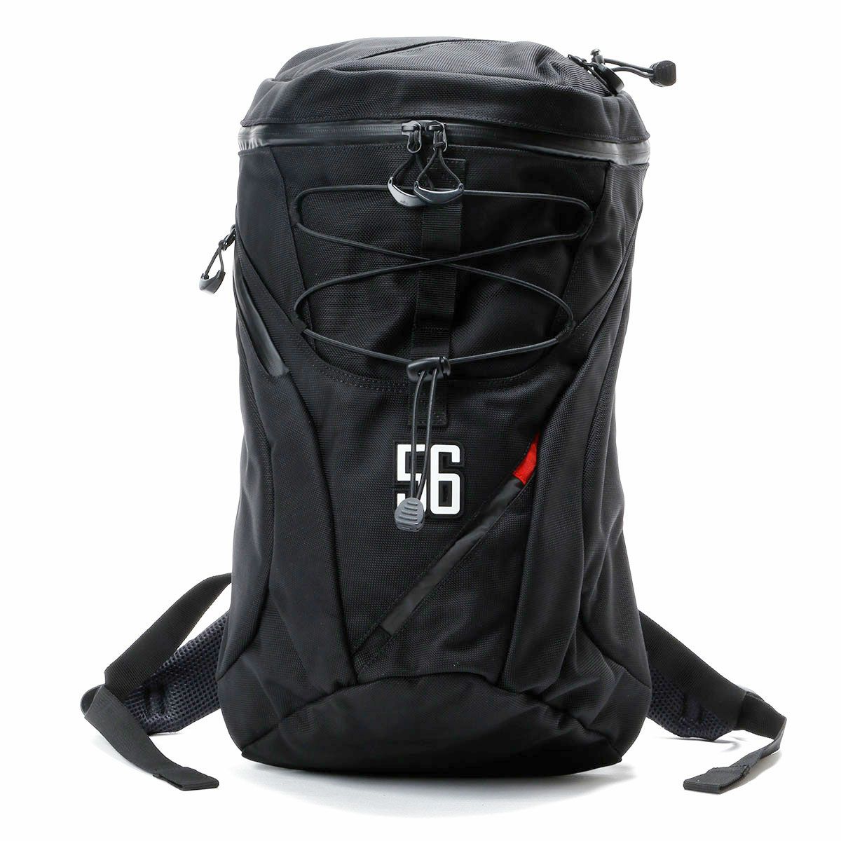 56design｜エア スルー バックパック｜ブラック