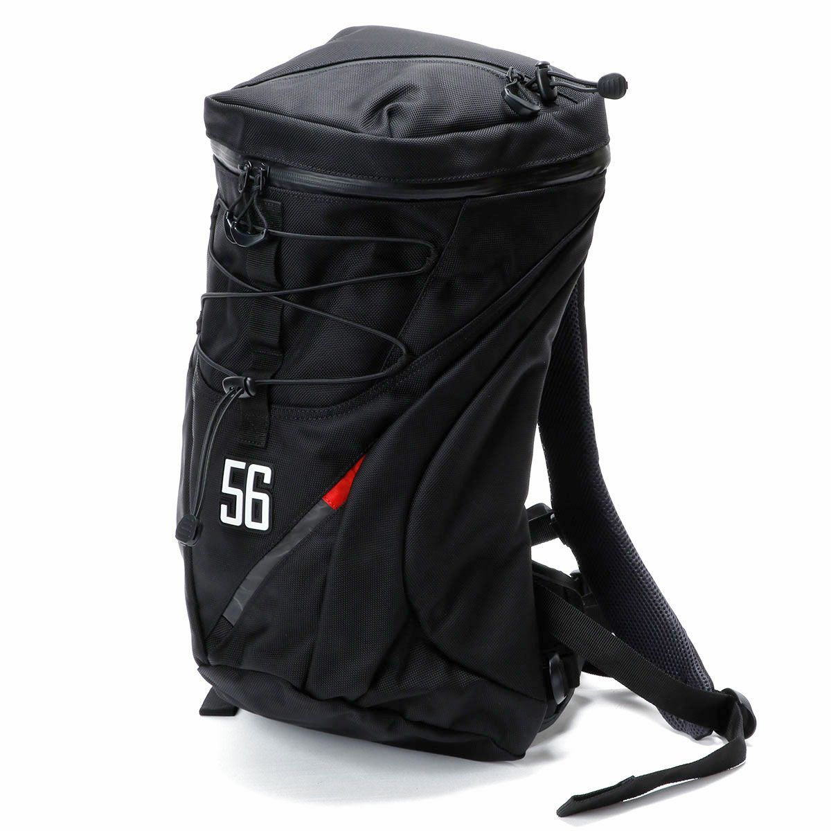 56design｜エア スルー バックパック｜ブラック