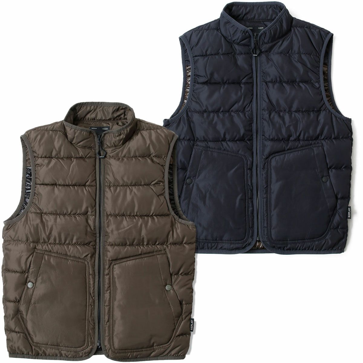 Replay｜ライト ポリ リップストップ ベスト｜