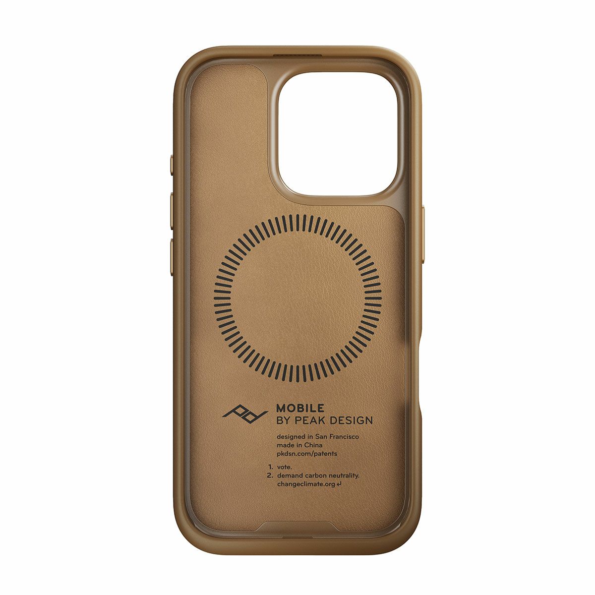Peak Design｜エブリデイ ケース iPhone 16 Pro｜その他雑貨｜タン