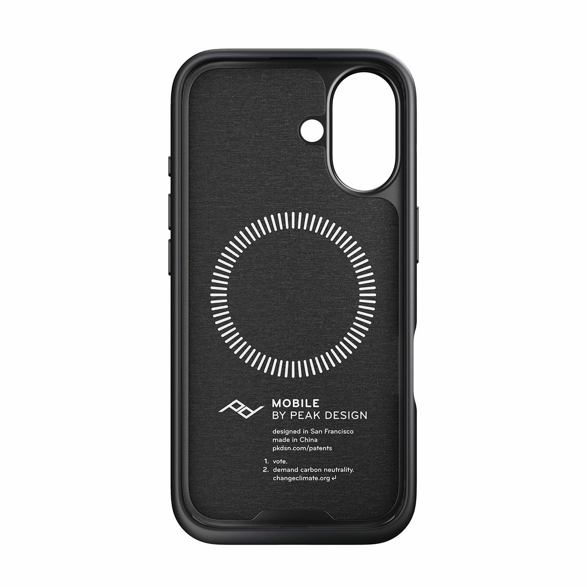 Peak Design｜エブリデイ ケース iPhone 16｜その他雑貨｜チャコール