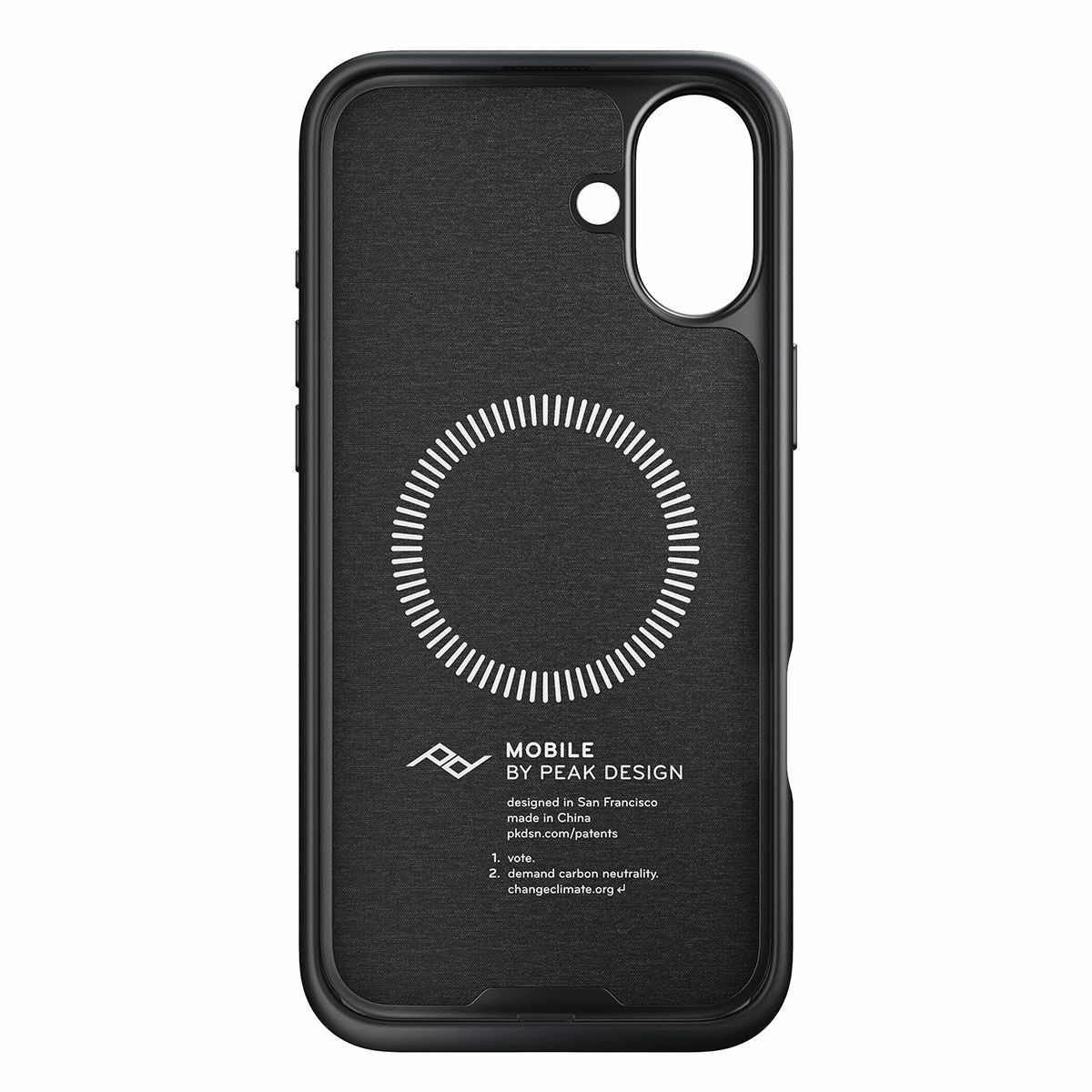 Peak Design｜エブリデイ ケース iPhone 16 Plus｜その他雑貨｜チャコール