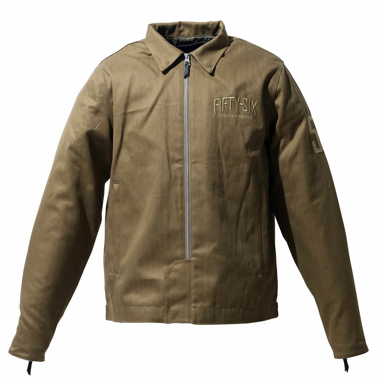 56design｜ライディング カバーオール｜ファブリック｜オリーブ