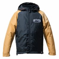 56design｜エクストラ ウォーム フーディー 2｜ファブリック｜ブラック×ゴールド