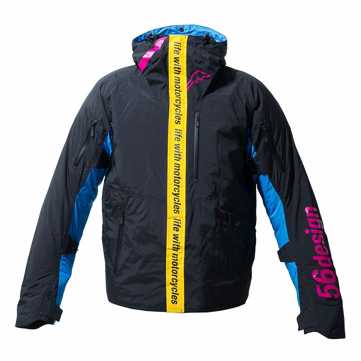 56design｜ウィンター アクシス ジャケット 24｜ファブリック｜ブラック×イエロー