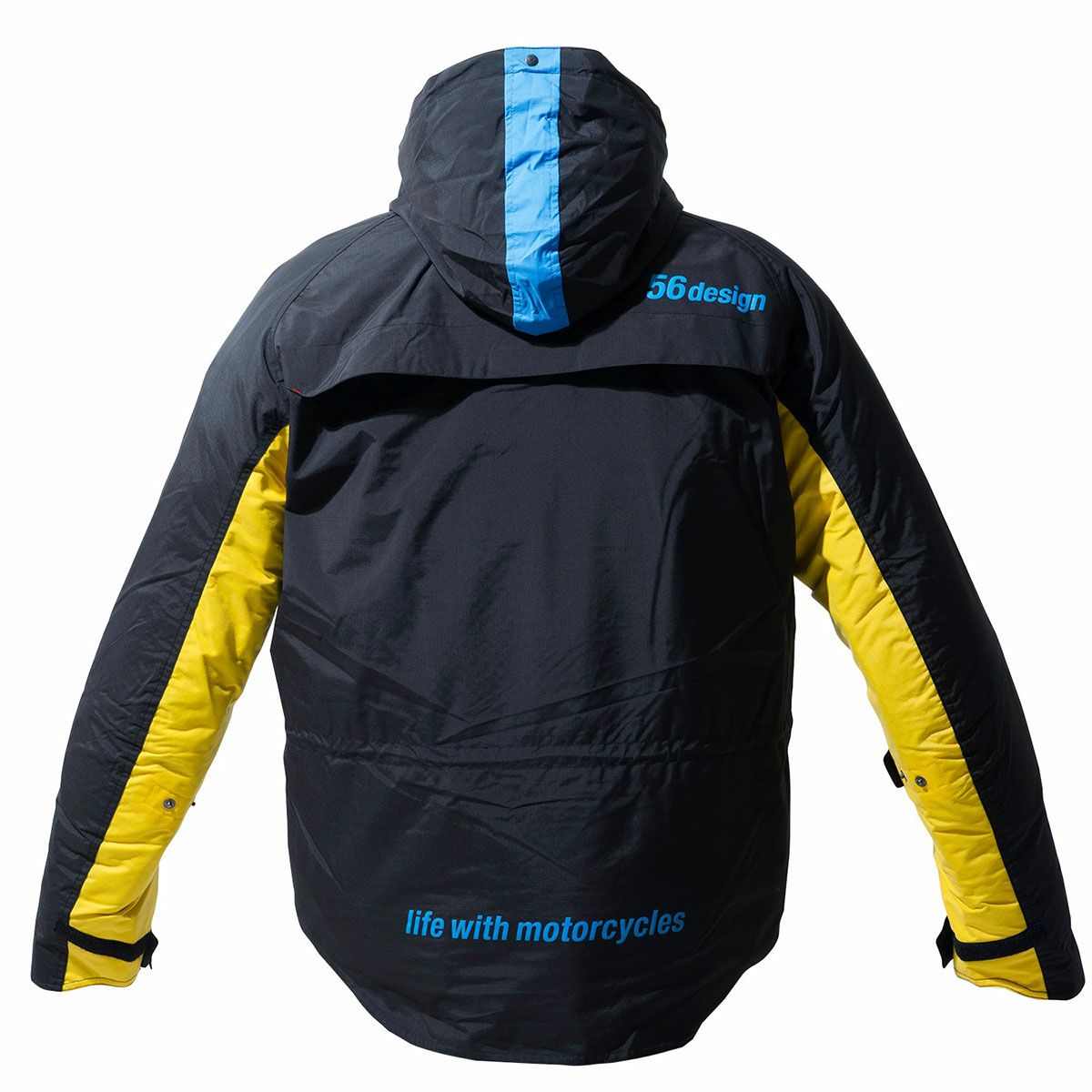 56design｜ウィンター アクシス ジャケット 24｜ファブリック｜ブラック×ブルー