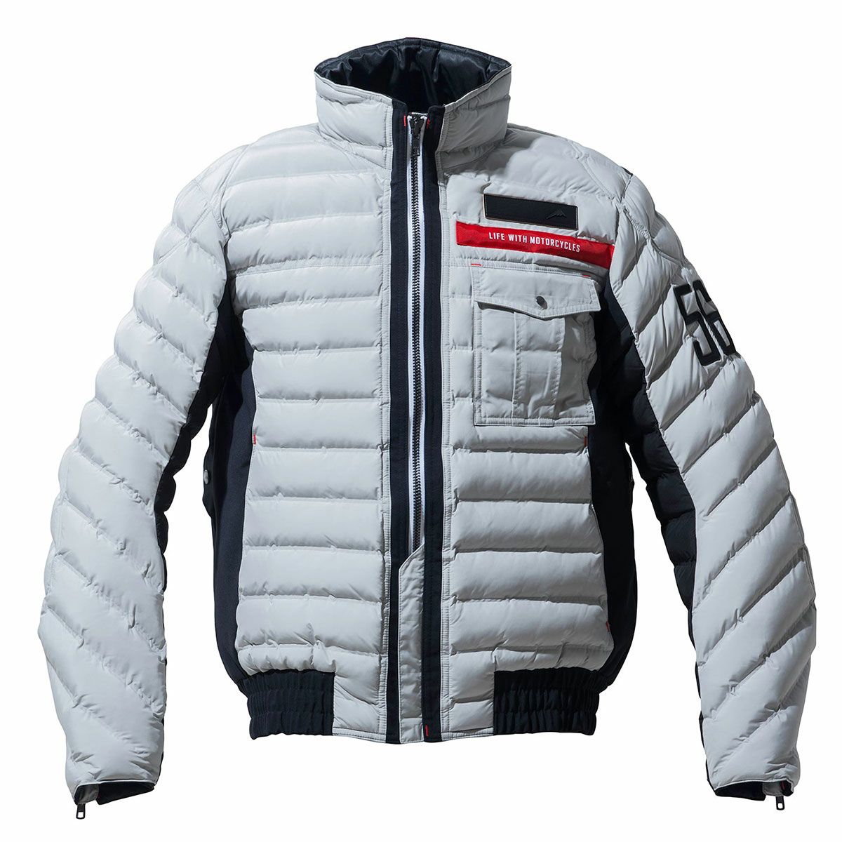 56design｜ウィンター アーバン ライディング ジャケット｜ファブリック｜グレー