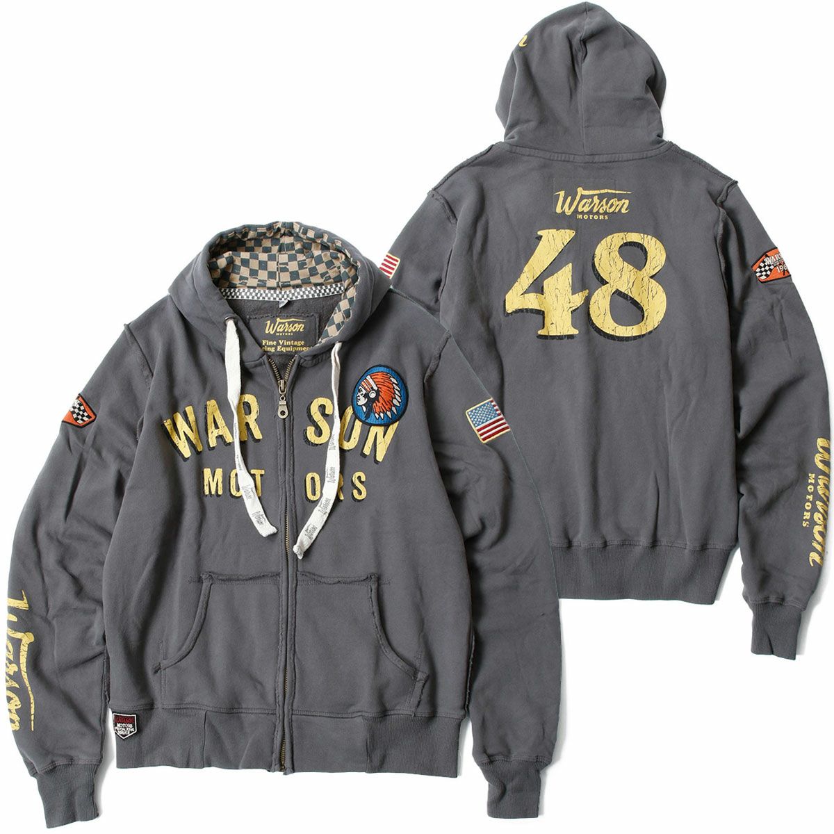 Warson Motors｜インディアン 48 フーディー｜