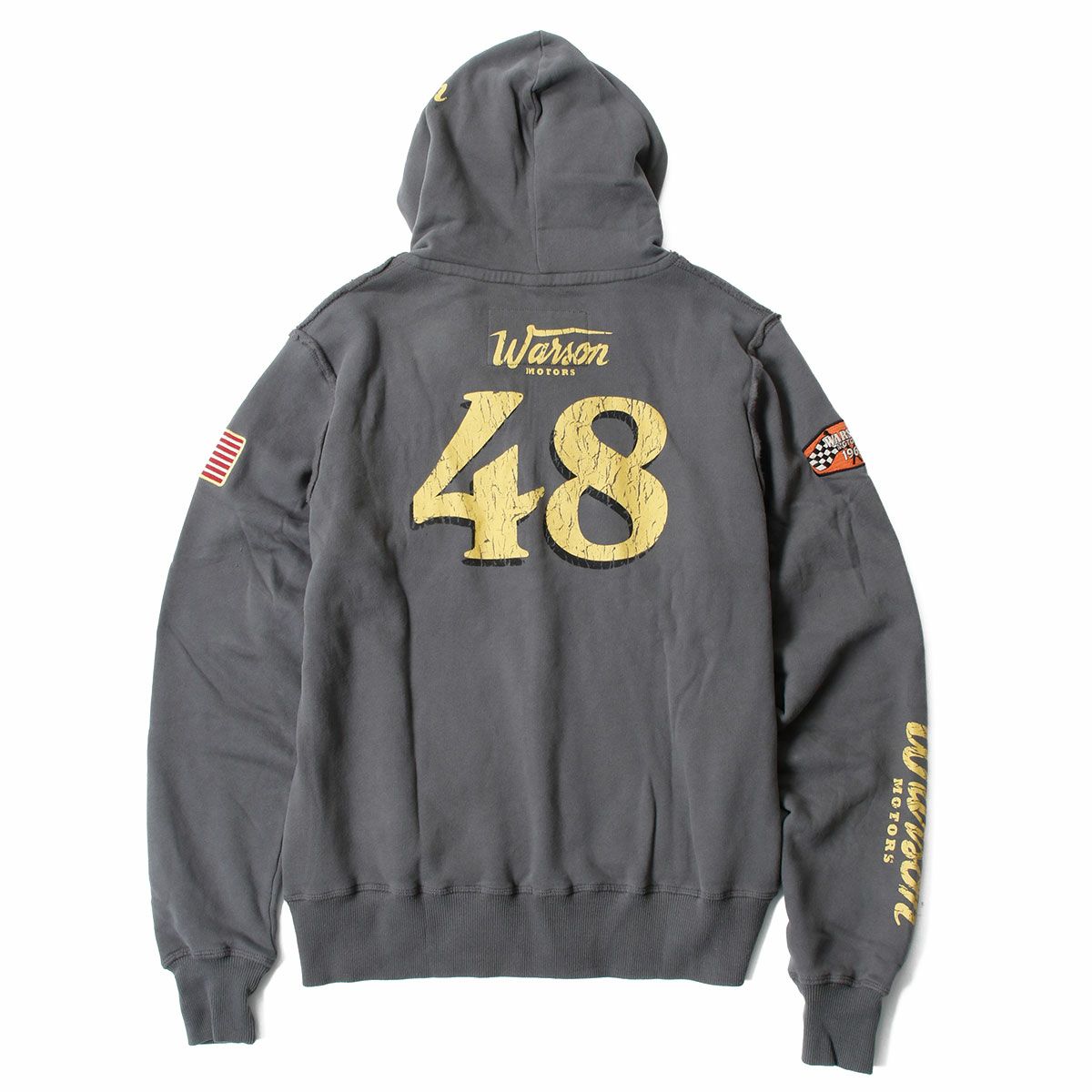 Warson Motors｜インディアン 48 フーディー｜カーボン