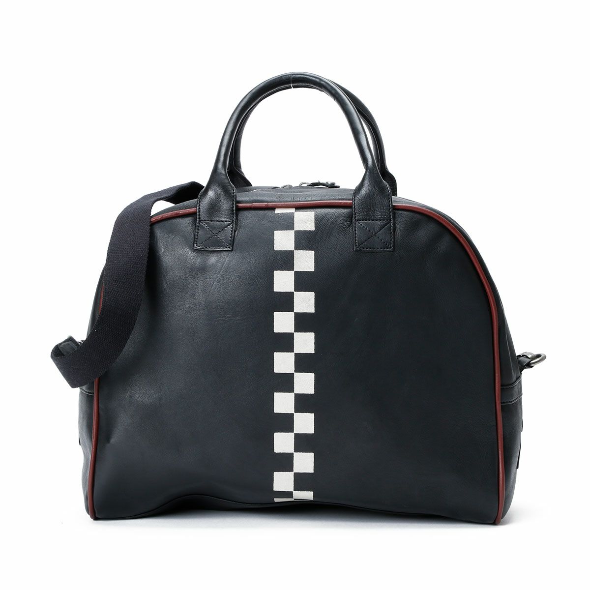 CLASSIC LEGEND MOTORS｜Le Mans 24h MICK ヘルメット レザーバッグ｜ボストンバッグ｜ブラック