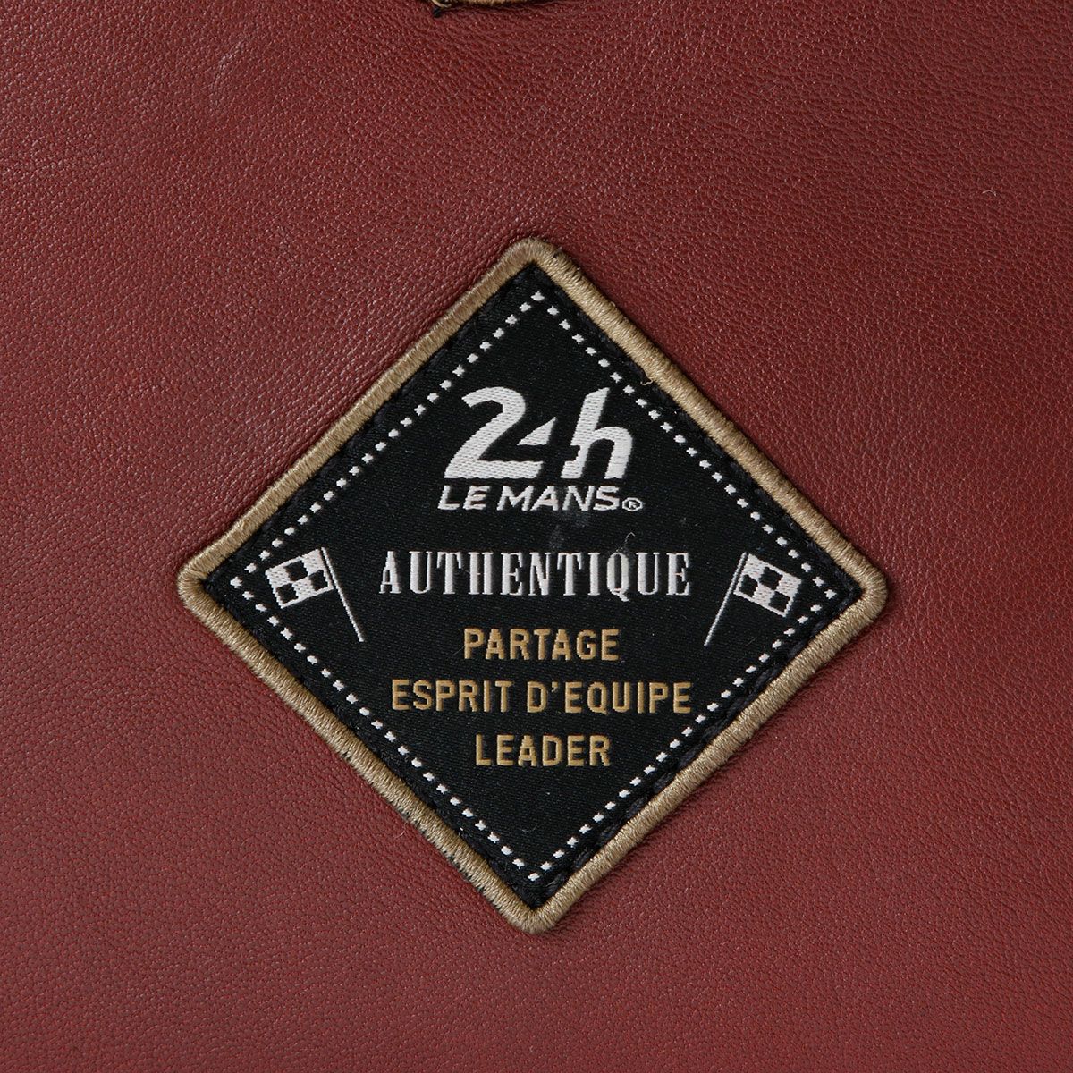 CLASSIC LEGEND MOTORS｜Le Mans 24h MICK ヘルメット レザーバッグ｜ボストンバッグ｜ダークレッド