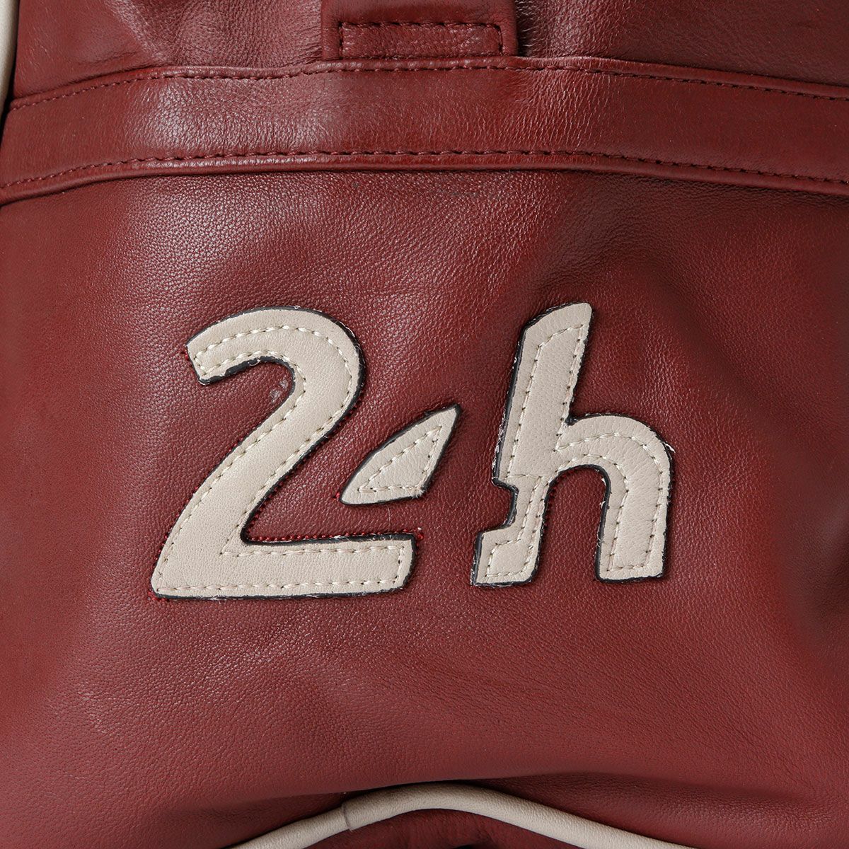 CLASSIC LEGEND MOTORS｜Le Mans 24h MICK ヘルメット レザーバッグ｜ボストンバッグ｜ダークレッド