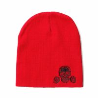 Dark｜シングルニット｜帽子｜レッド