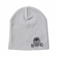 Dark｜シングルニット｜帽子｜グレー