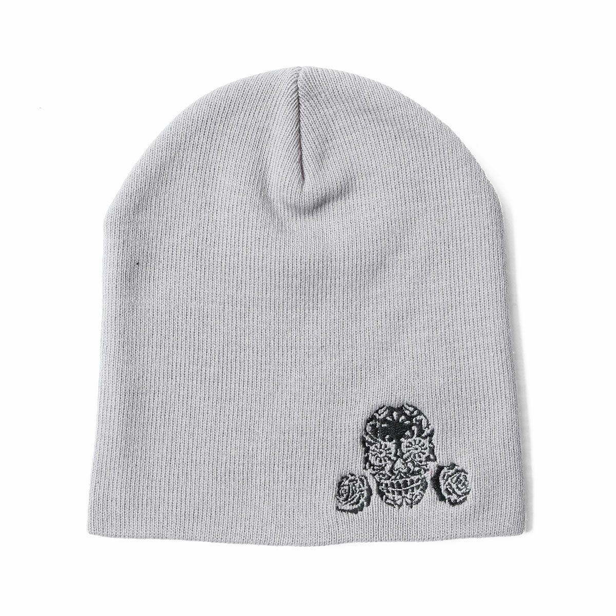 Dark｜シングルニット｜帽子｜グレー