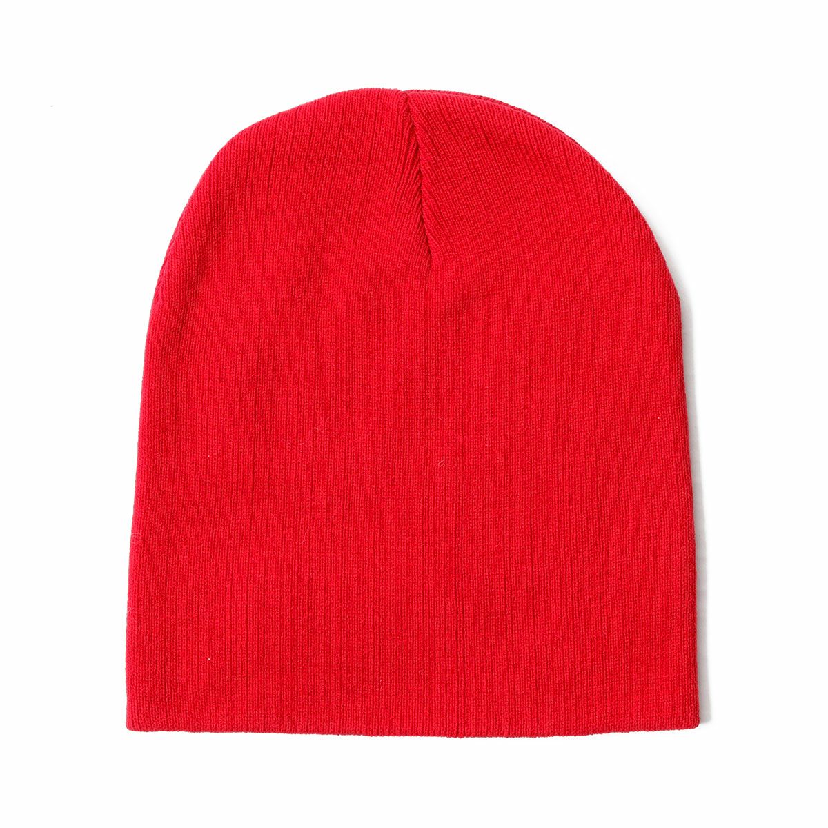 Dark｜シングルニット｜帽子｜レッド