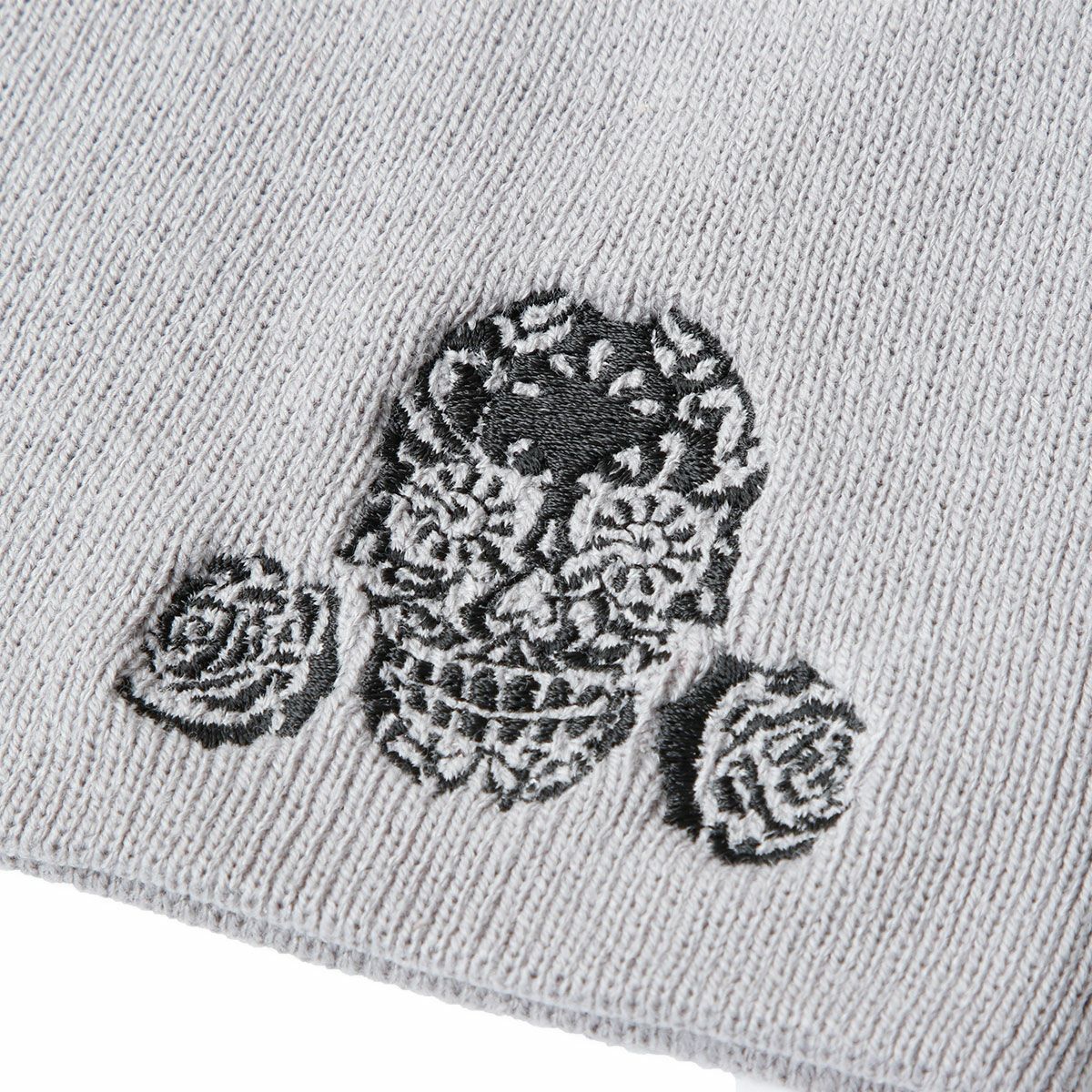 Dark｜シングルニット｜帽子｜グレー