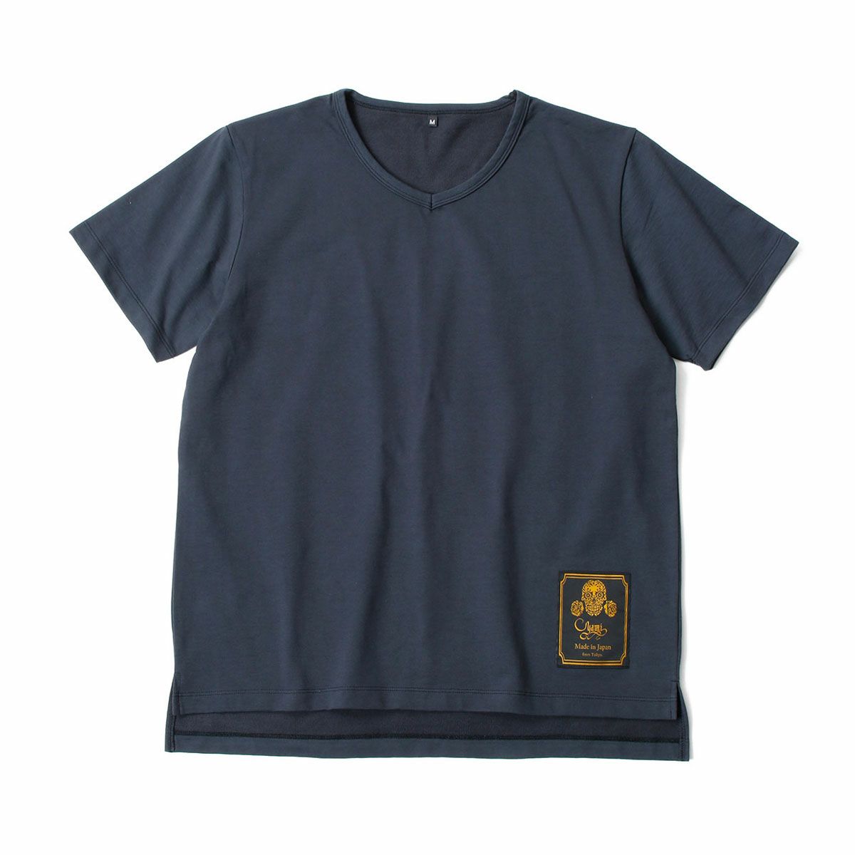 Dark｜CORDURA ライダース ヘビーオンス ベーシックTシャツ｜ダークネイビー