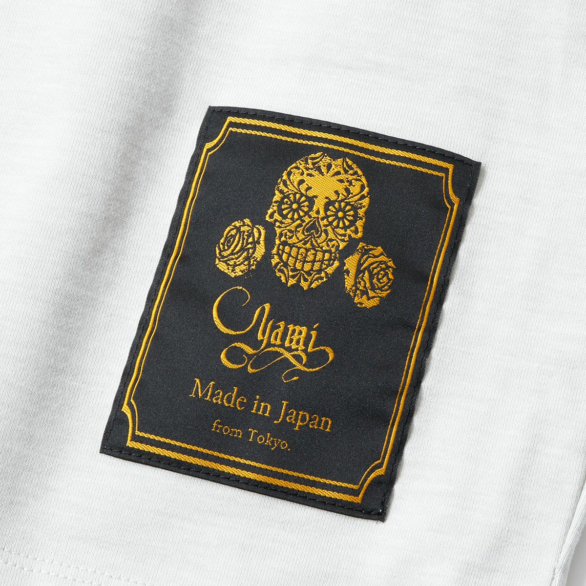 Dark｜CORDURA ライダース ヘビーオンス ベーシックTシャツ｜オフホワイト