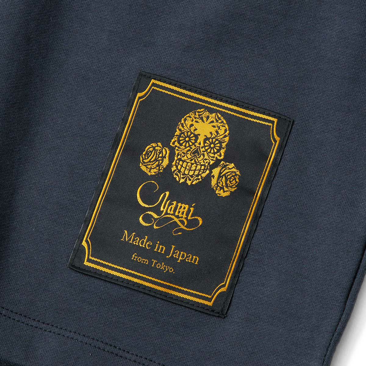 Dark｜CORDURA ライダース ヘビーオンス ベーシックTシャツ｜ダークネイビー