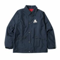 Dark｜防水バイカーコーチジャケット｜ファブリック