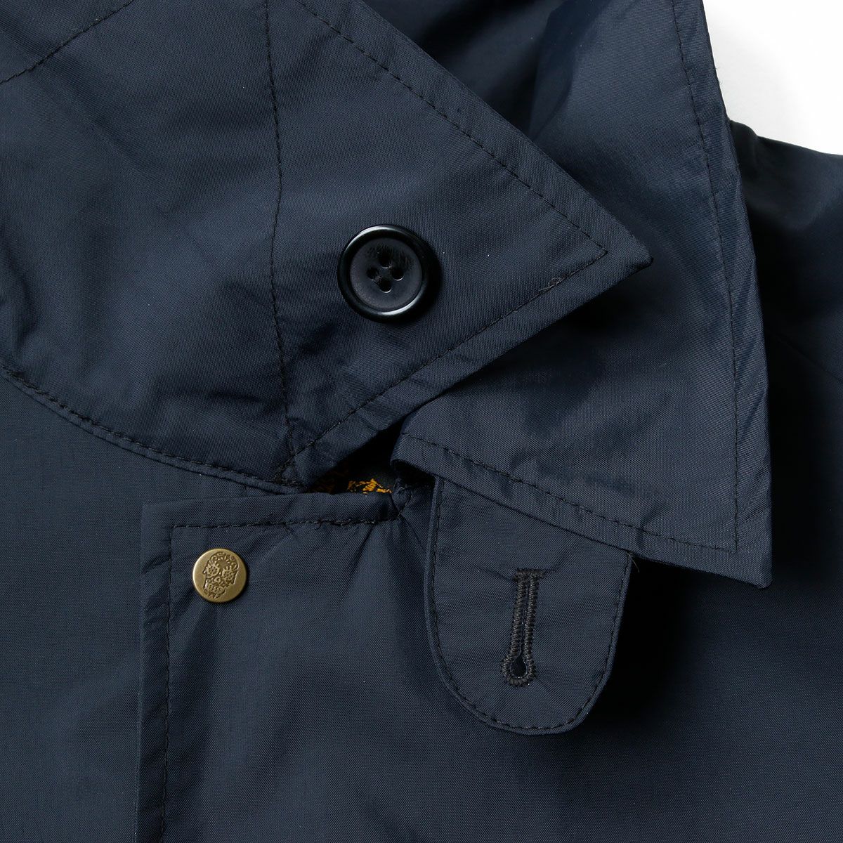 Dark｜防水バイカーコーチジャケット｜ファブリック｜ブラック