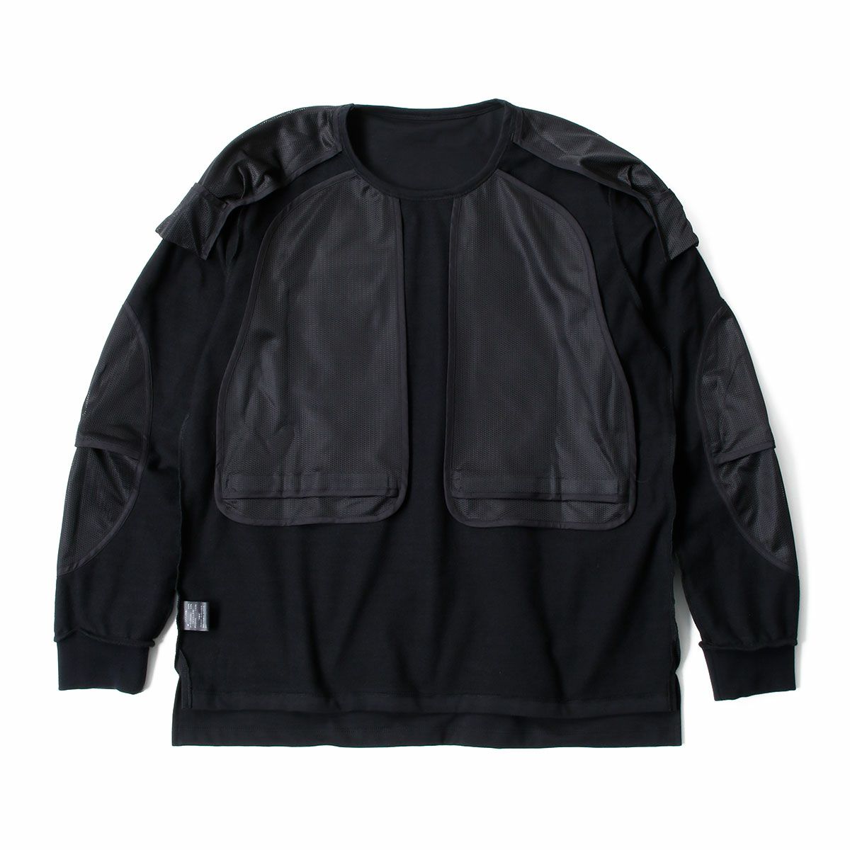 Dark｜CORDURA バイカーロングTシャツ-FY2024｜ロングスリーブ｜ブラック