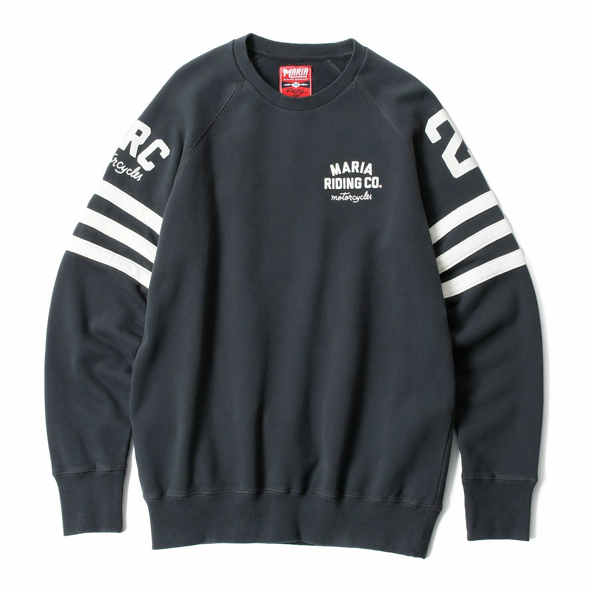 Maria Riding Company｜スペード スウェットシャツ｜ガンパウダーグレー