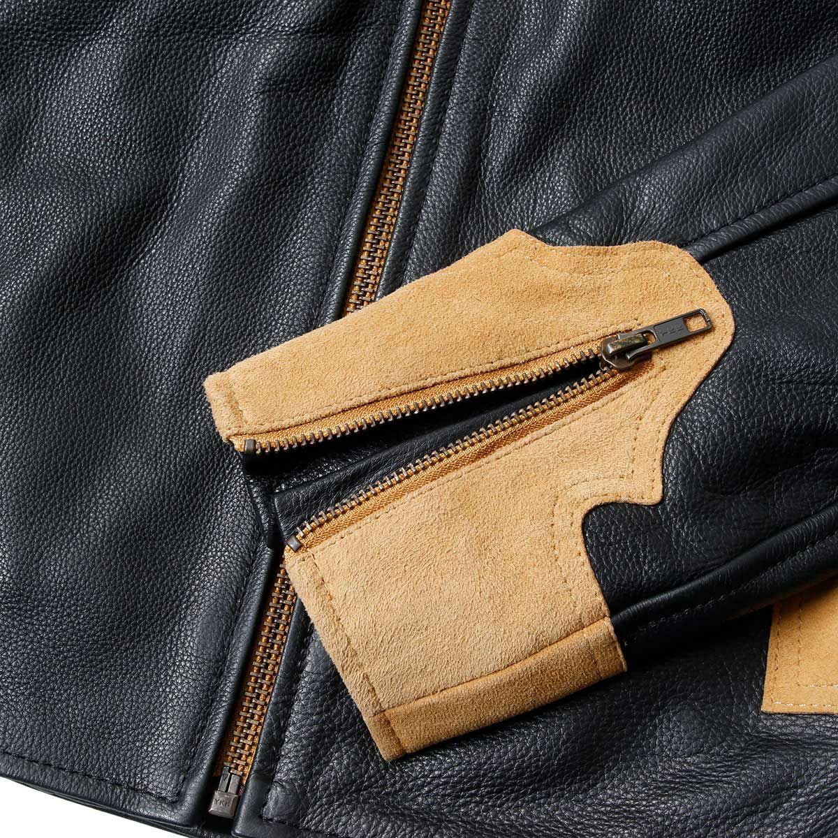 WILDUST｜アリゾナ レザー ジャケット｜ブラック