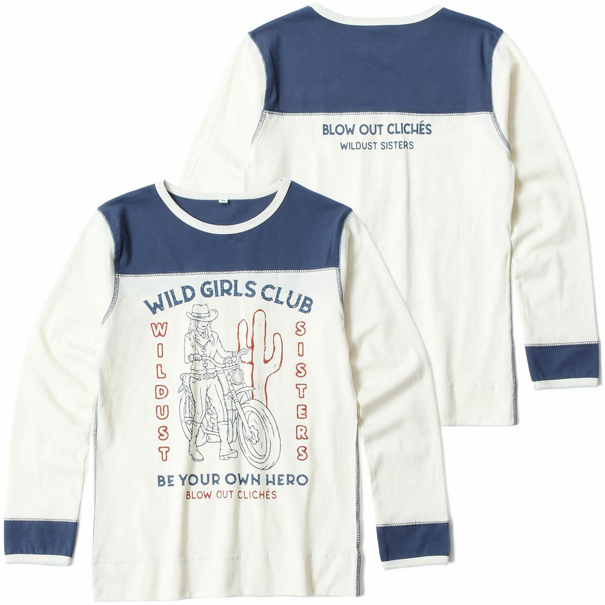 WILDUST｜ウエスタン Tシャツ ワイルド ガール｜