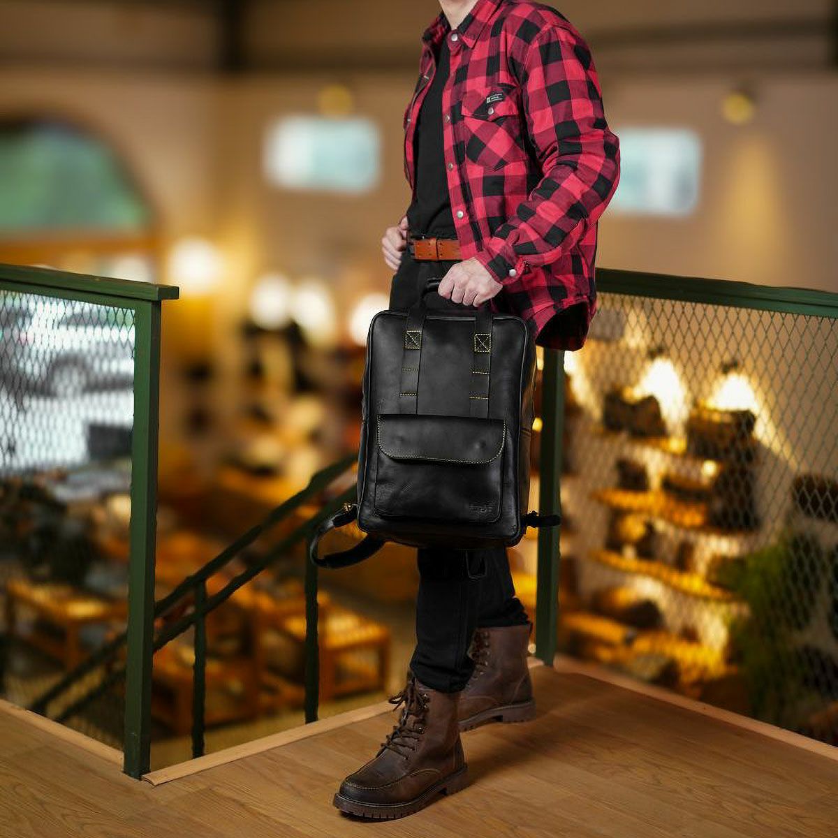 Trip Machine｜イーストウッド バックパック｜ブラック｜使用イメージ