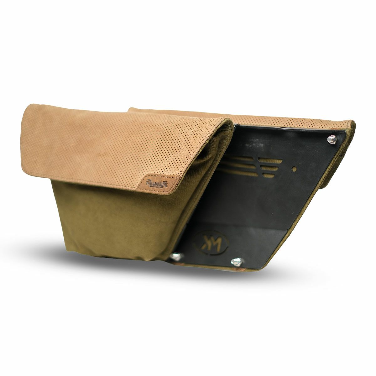 Trip Machine｜レネゲード サイド パネル（左右ペア）｜サイドバッグ｜グリーン×タバコ