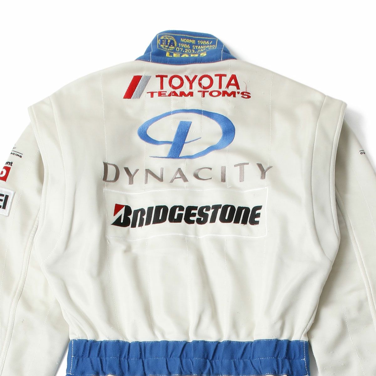 TOM’S｜2005年 SUPER GT ジェームス・コートニー選手着用 レーシングスーツ｜アウター