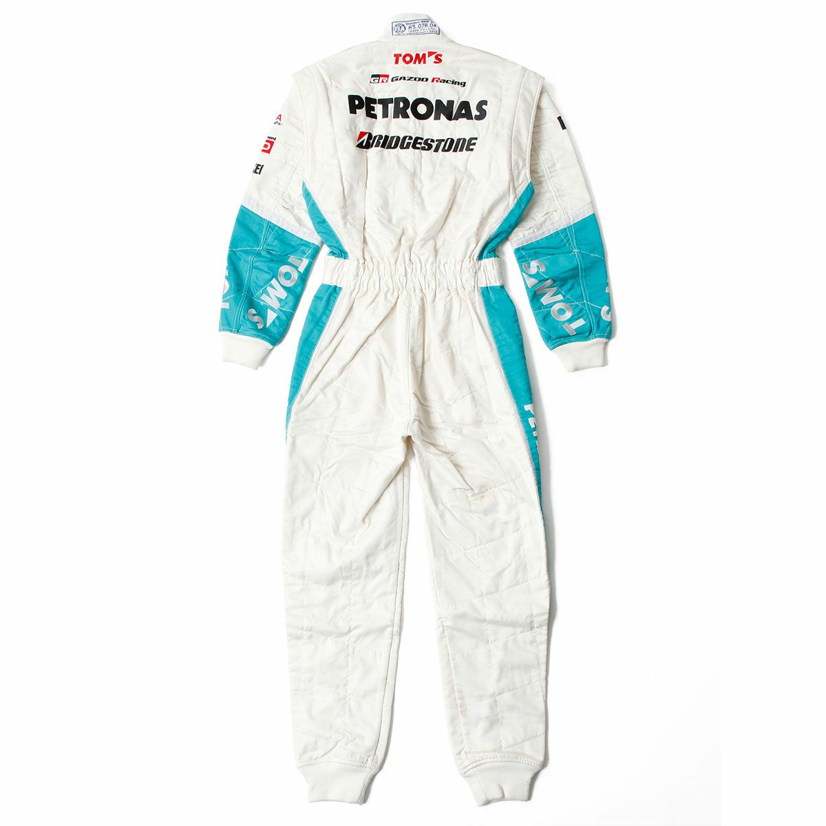 TOM’S｜2010年 フォーミュラ ニッポン 大嶋和也選手着用 レーシングスーツ｜アウター