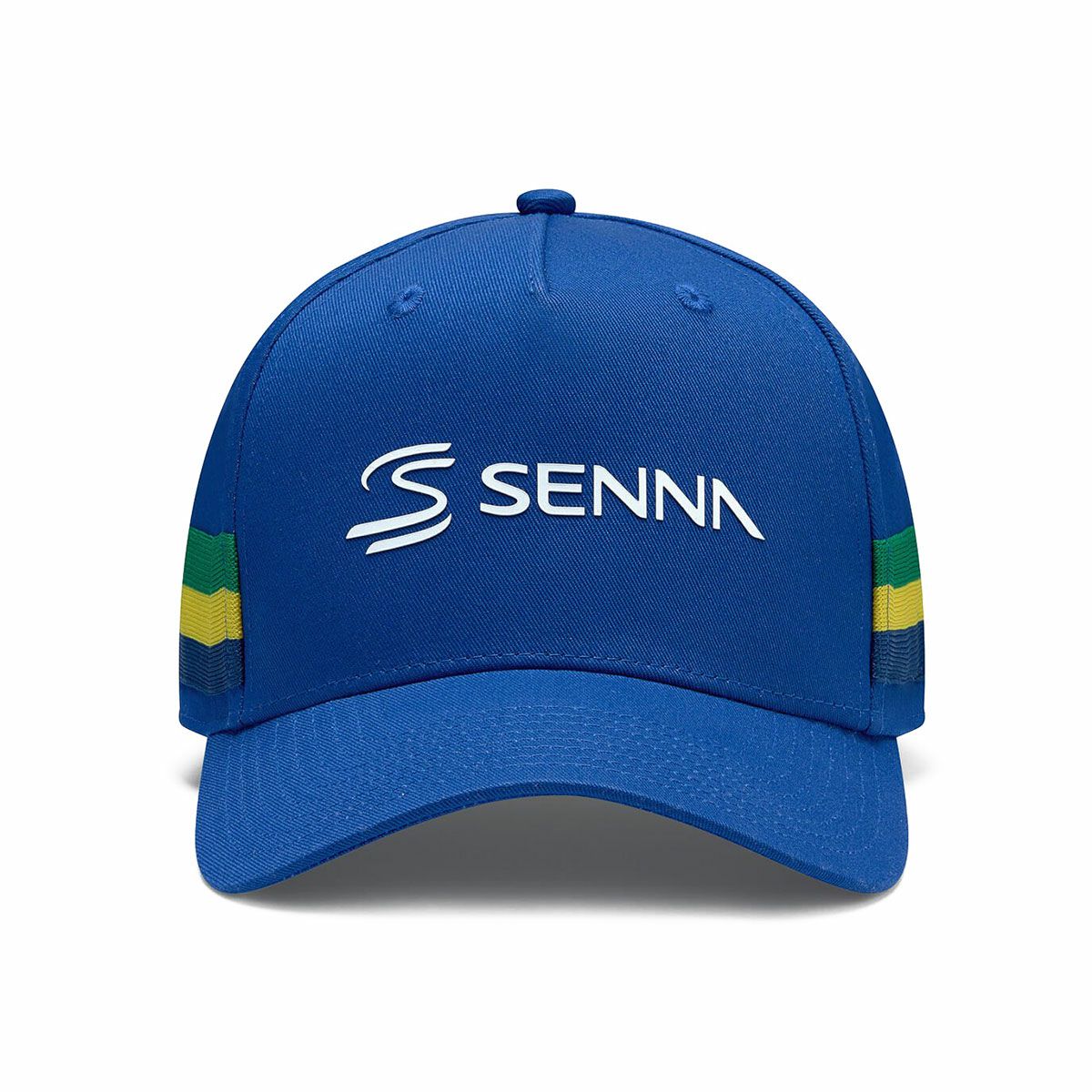 AyrtonSenna｜アイルトン・セナ ストライプ キャップ｜帽子｜ネイビー
