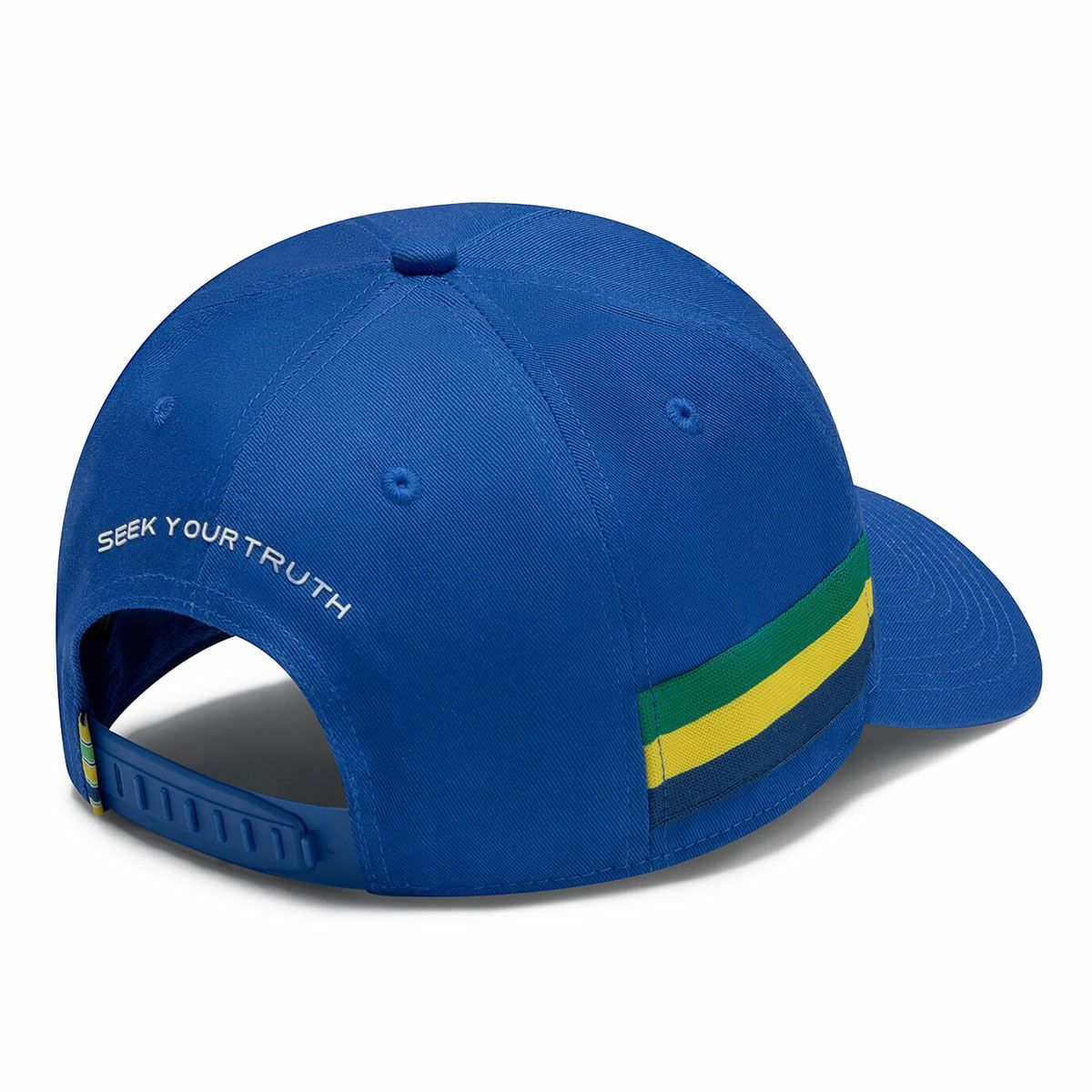 AyrtonSenna｜アイルトン・セナ ストライプ キャップ｜帽子｜ネイビー