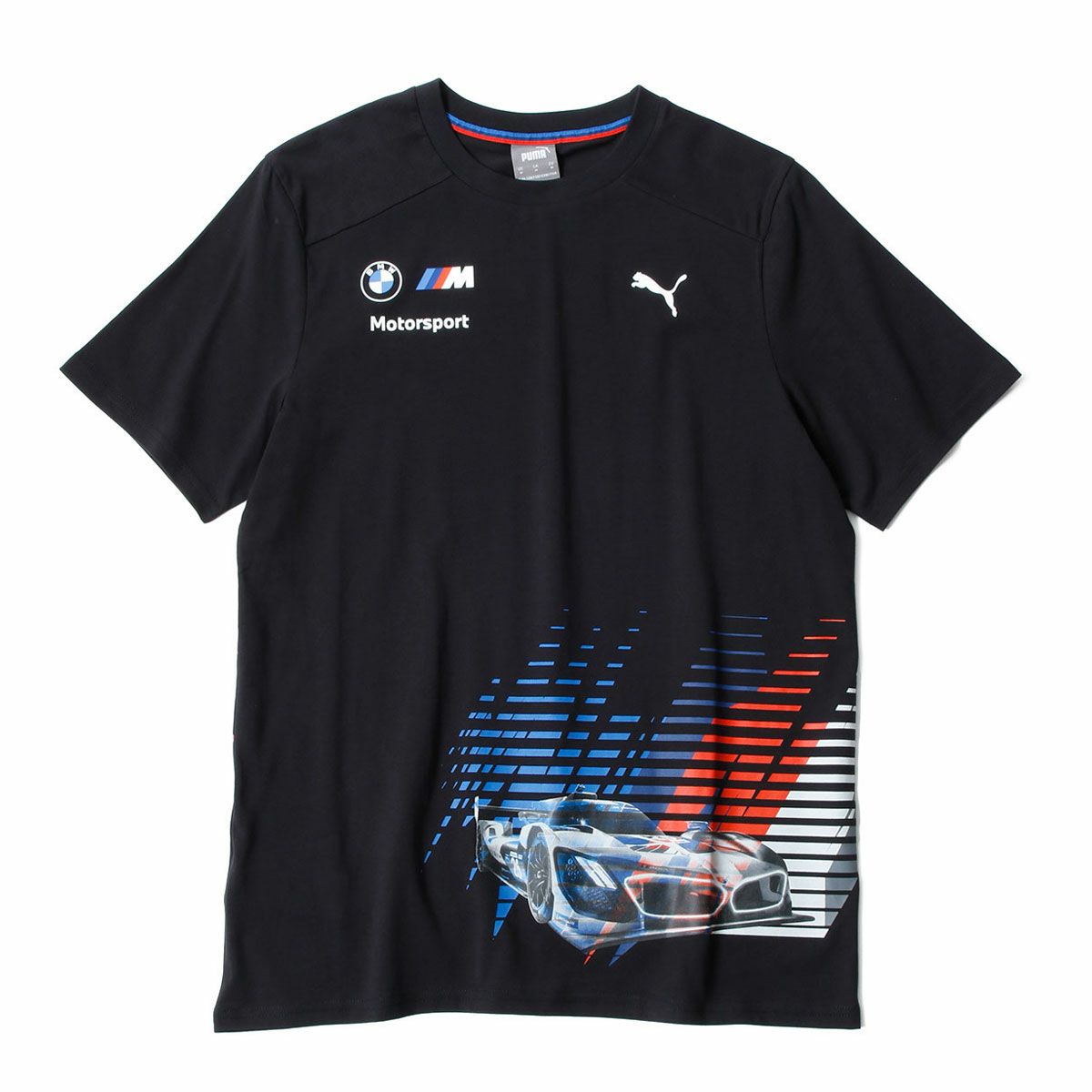 BMW PUMA｜BMW MMS USA レース Tシャツ｜ブラック