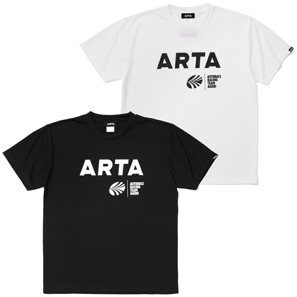 ARTA｜ARTA ＆ AUTOBACS ロゴ ドライ Tシャツ｜