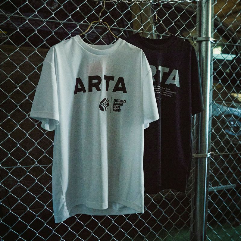 ARTA｜ARTA ＆ AUTOBACS ロゴ ドライ Tシャツ｜