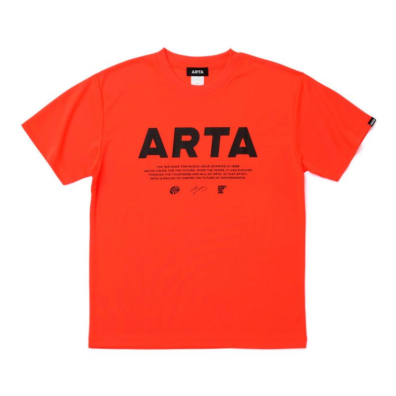 ARTA｜ARTA ＆ STATEMENT ロゴ ドライ Tシャツ｜オレンジ