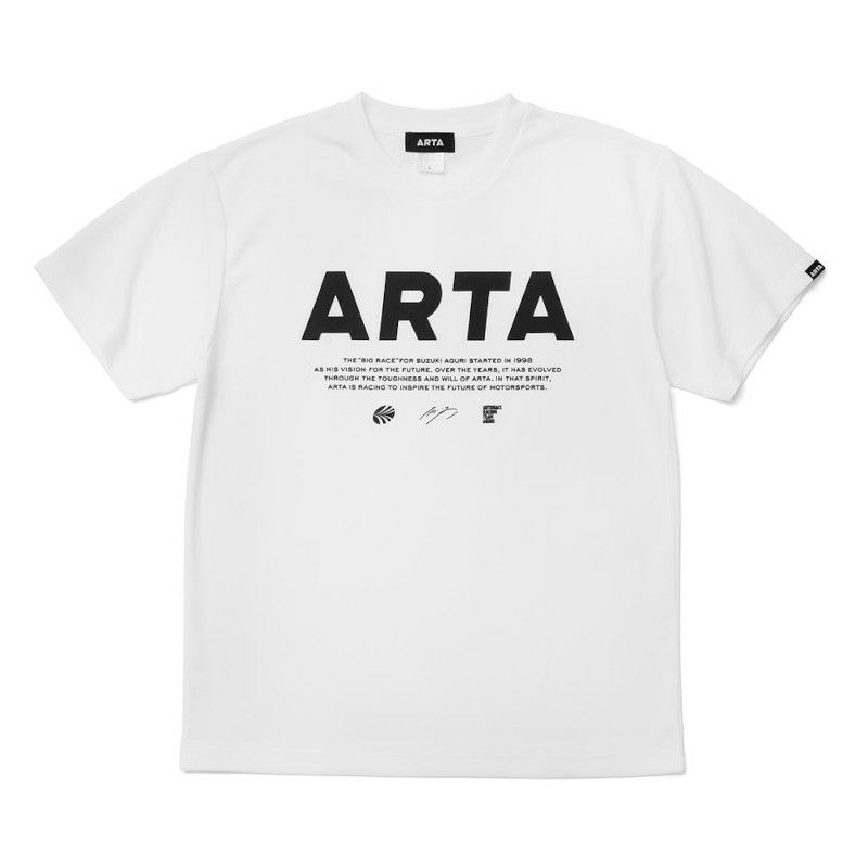 ARTA｜ARTA ＆ STATEMENT ロゴ ドライ Tシャツ｜ホワイト