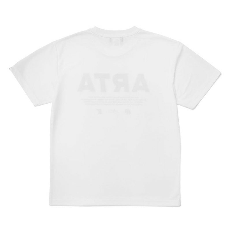 ARTA｜ARTA ＆ STATEMENT ロゴ ドライ Tシャツ｜ホワイト