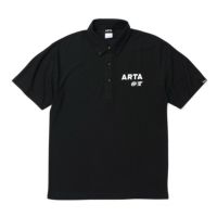 ARTA｜ARTA ＆ AUTOBACS ロゴ ドライ ポロシャツ｜ブラック