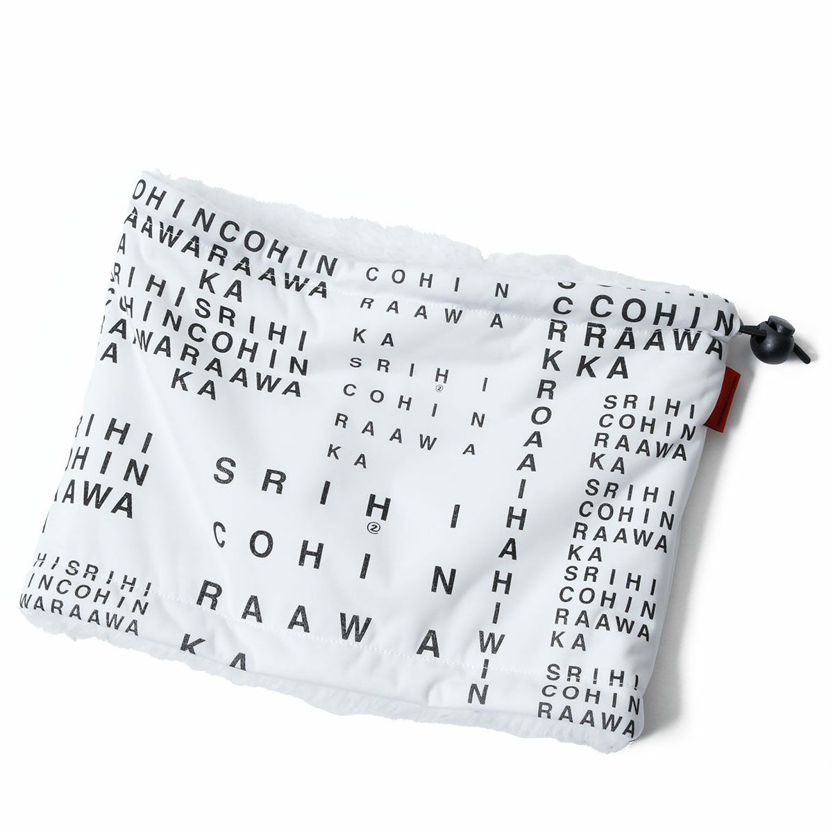 SHINICHIRO ARAKAWA｜タブレット24｜ネックカバー｜ホワイト